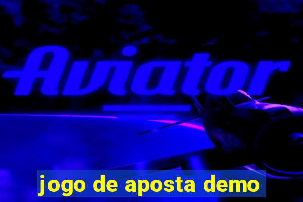 jogo de aposta demo