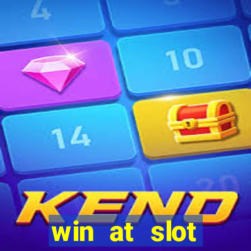 win at slot machines in casinos