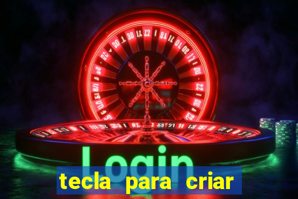 tecla para criar nova pasta