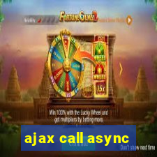 ajax call async