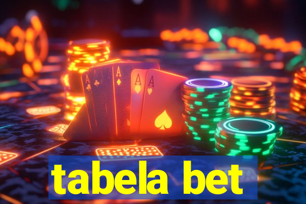 tabela bet