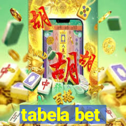 tabela bet