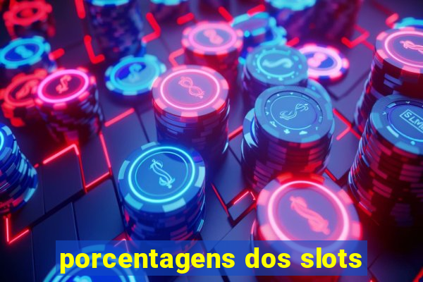 porcentagens dos slots