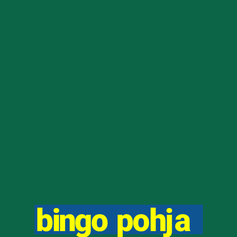 bingo pohja