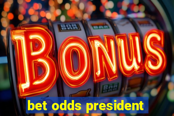 bet odds president