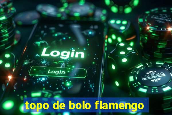 topo de bolo flamengo