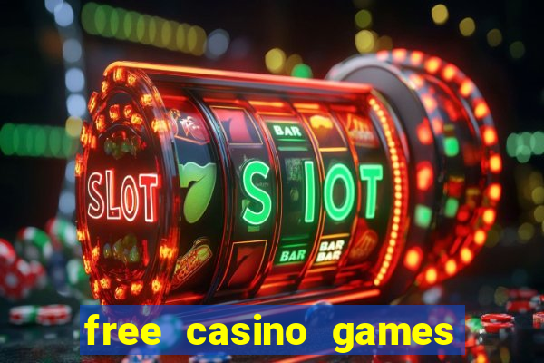 free casino games slot machine