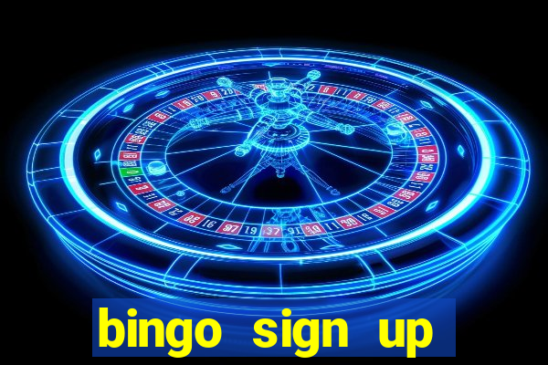 bingo sign up offers no wagering