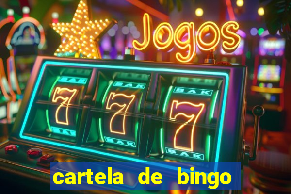 cartela de bingo 75 para imprimir