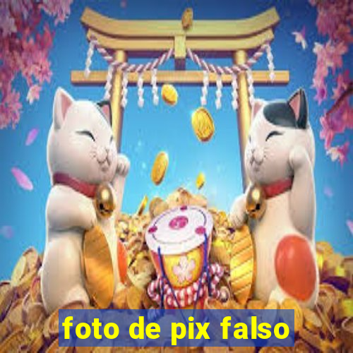 foto de pix falso