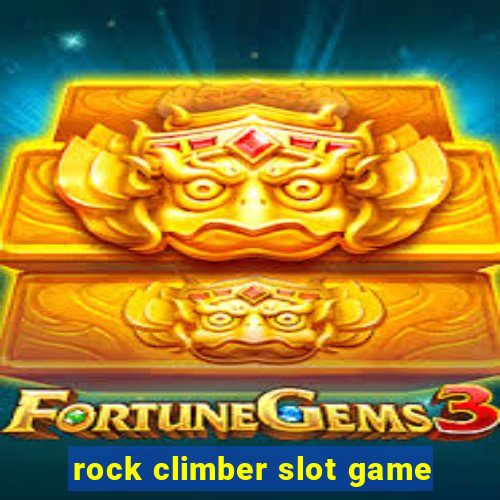 rock climber slot game