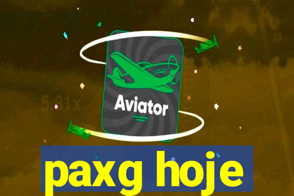 paxg hoje