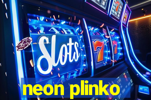 neon plinko