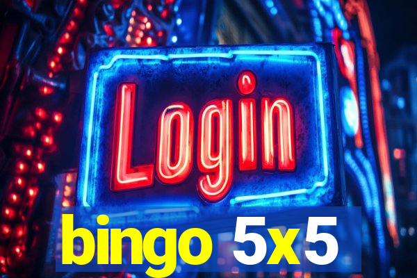 bingo 5x5