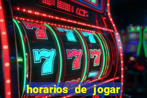 horarios de jogar no fortune tiger