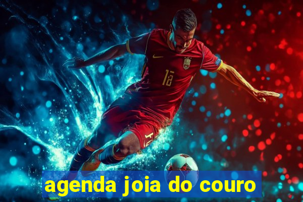 agenda joia do couro