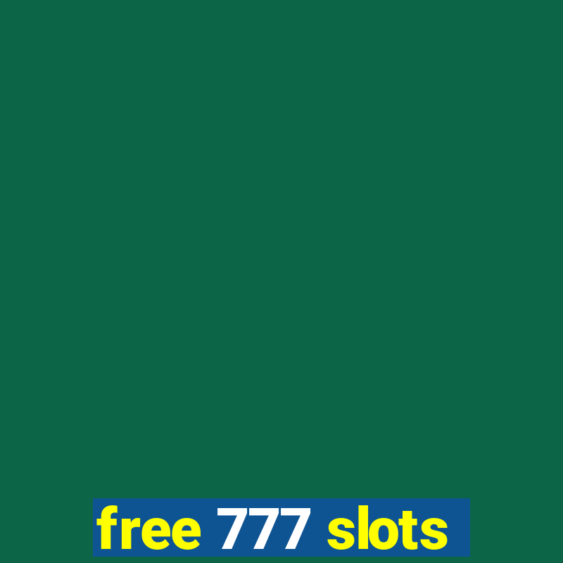 free 777 slots