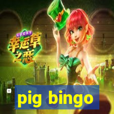 pig bingo