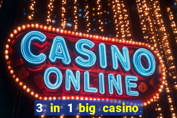 3 in 1 big casino game set