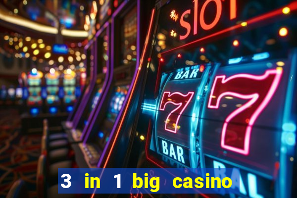 3 in 1 big casino game set