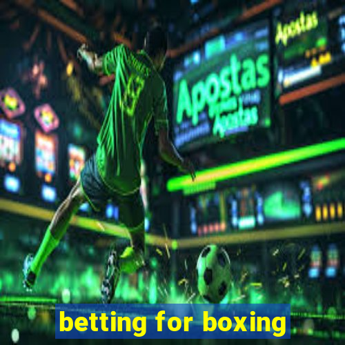 betting for boxing