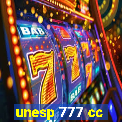 unesp 777 cc