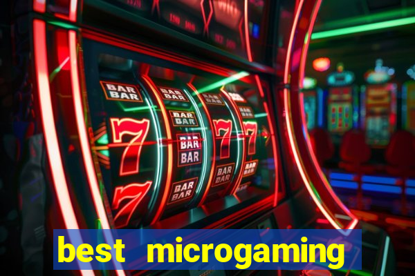 best microgaming slot machine