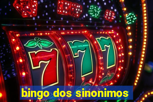 bingo dos sinonimos