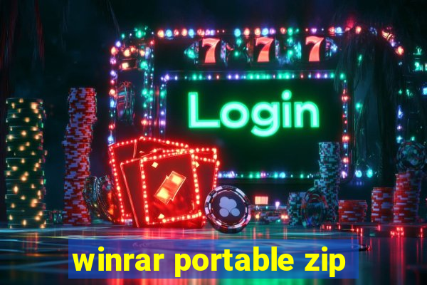 winrar portable zip