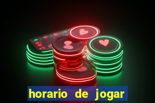 horario de jogar fortune rabbit