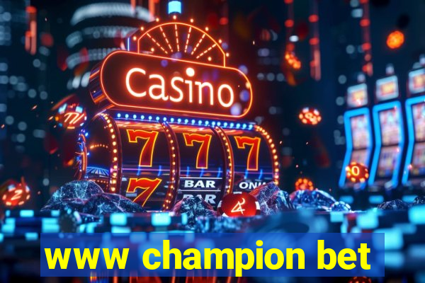 www champion bet