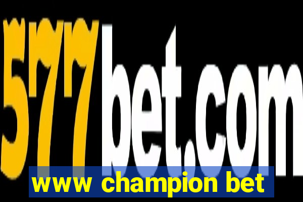 www champion bet