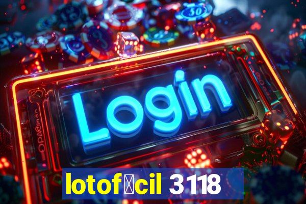 lotof谩cil 3118