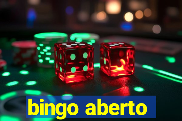 bingo aberto