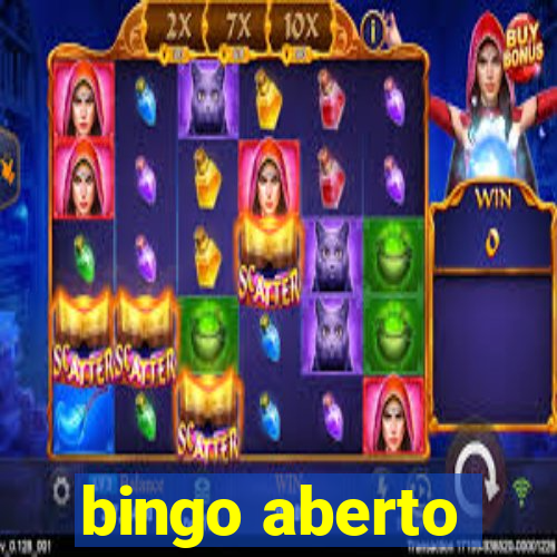 bingo aberto