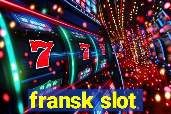 fransk slot