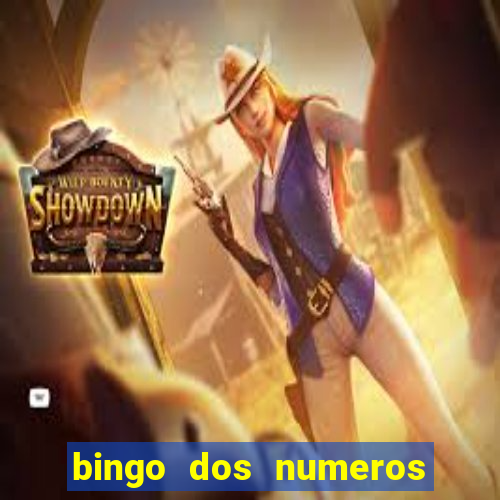 bingo dos numeros de 1 a 30