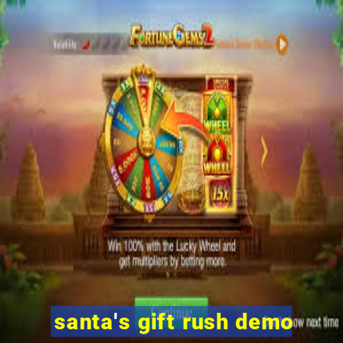 santa's gift rush demo