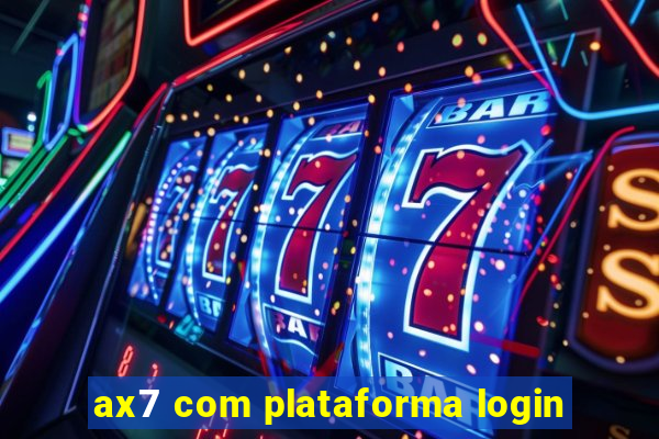 ax7 com plataforma login