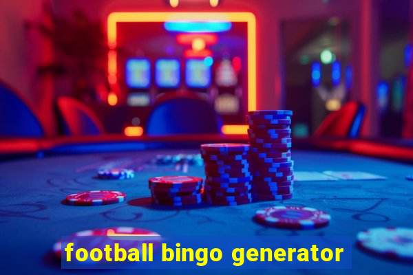 football bingo generator