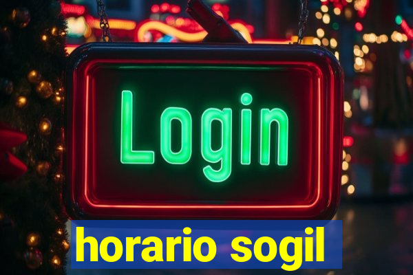 horario sogil