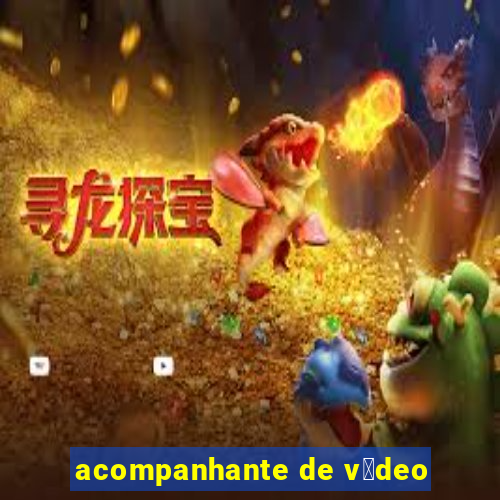 acompanhante de v铆deo