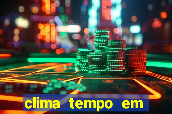 clima tempo em cabo frio