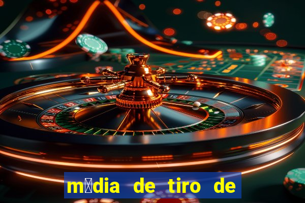 m茅dia de tiro de meta por jogo