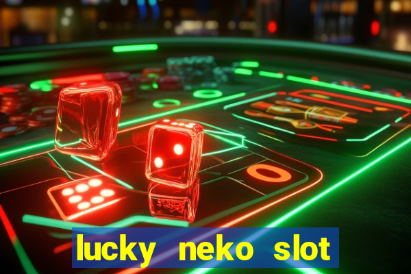 lucky neko slot logo png