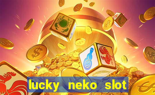 lucky neko slot logo png