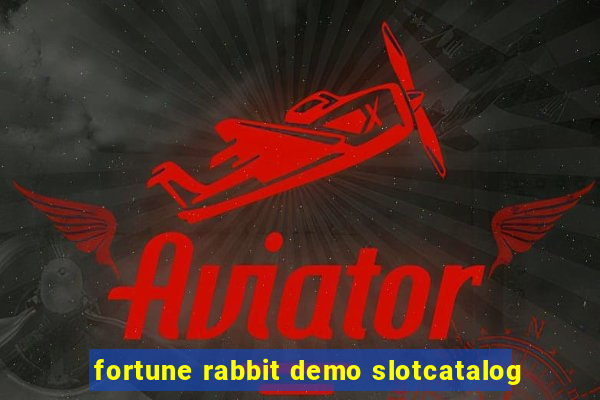 fortune rabbit demo slotcatalog