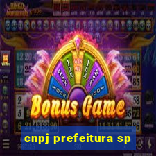 cnpj prefeitura sp