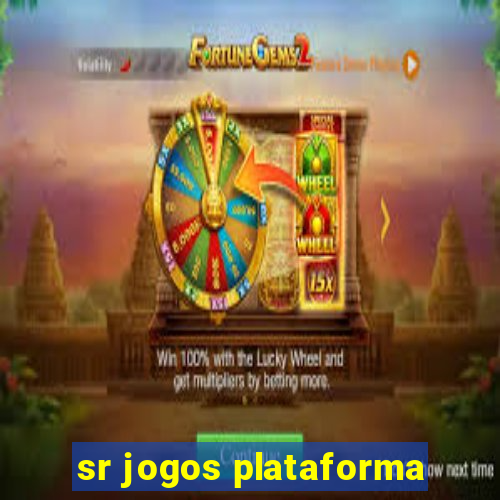 sr jogos plataforma