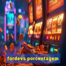 fordevs porcentagem